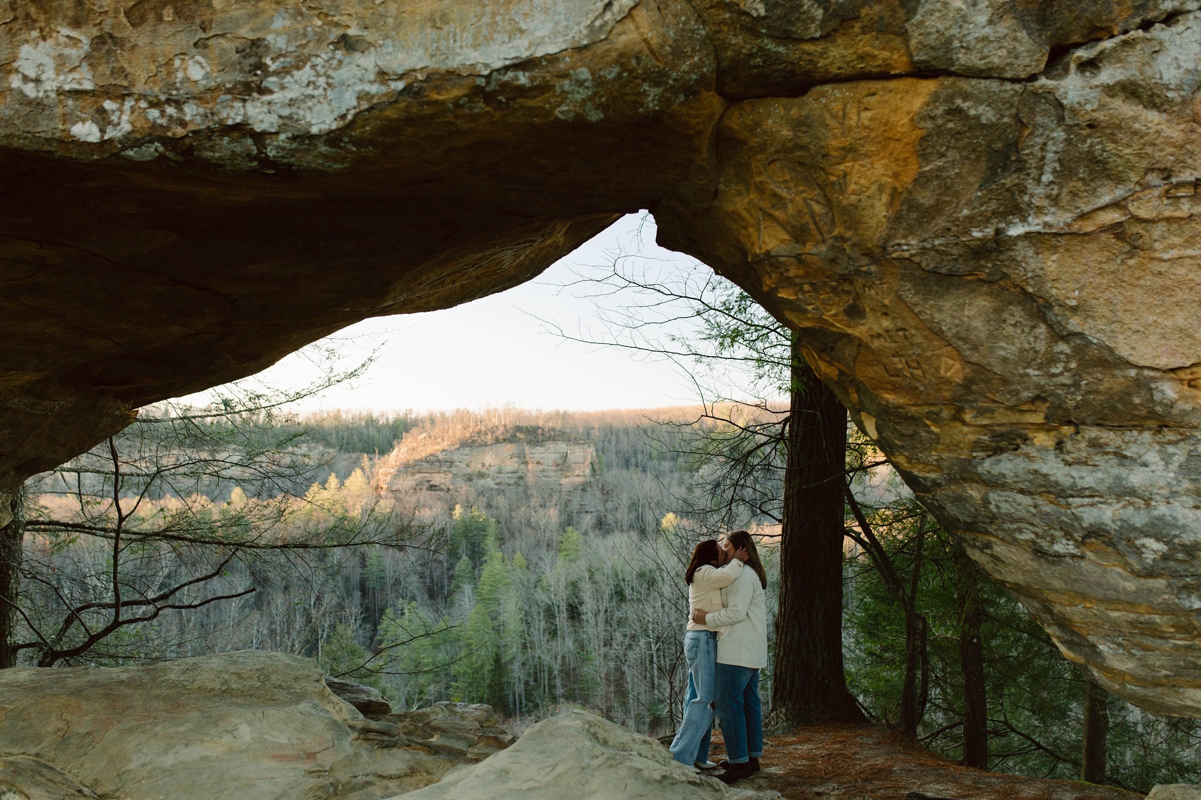 Late Autumn Proposal & Engagement Session in Red River Gorge- Kentucky125.jpg
