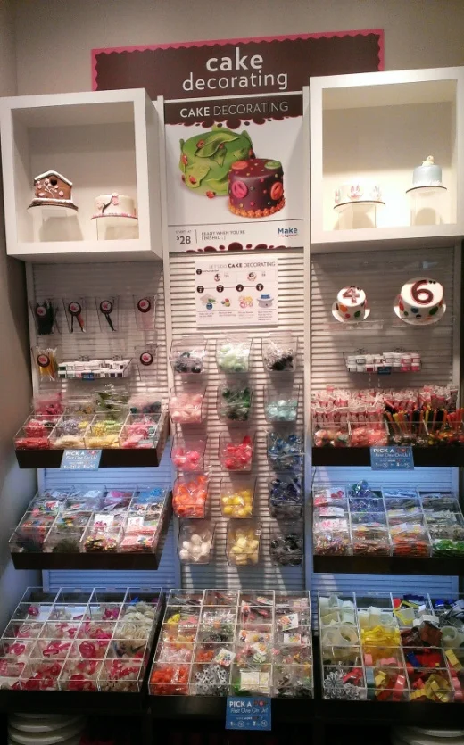 Selection of supplies to individualize your cake!