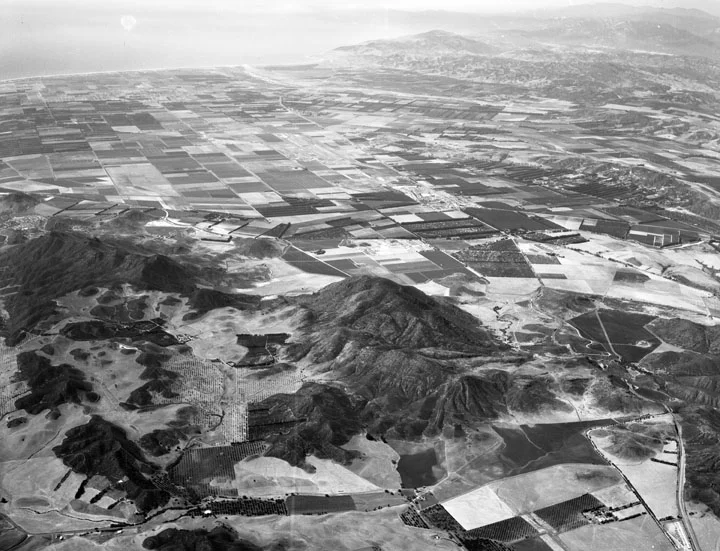 Another Aerial View of Dos Vientos Ranch in 1956 (Photo Credit: Howard D. Kelly, Kelly-Holiday Collection of Negatives and Photographs/Los Angeles Public Library)