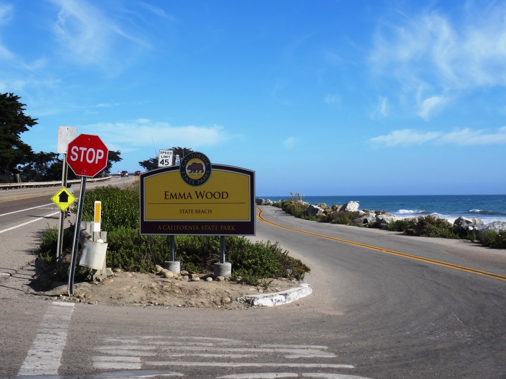 We noticed a new sign at Emma Wood in the summer of 2015