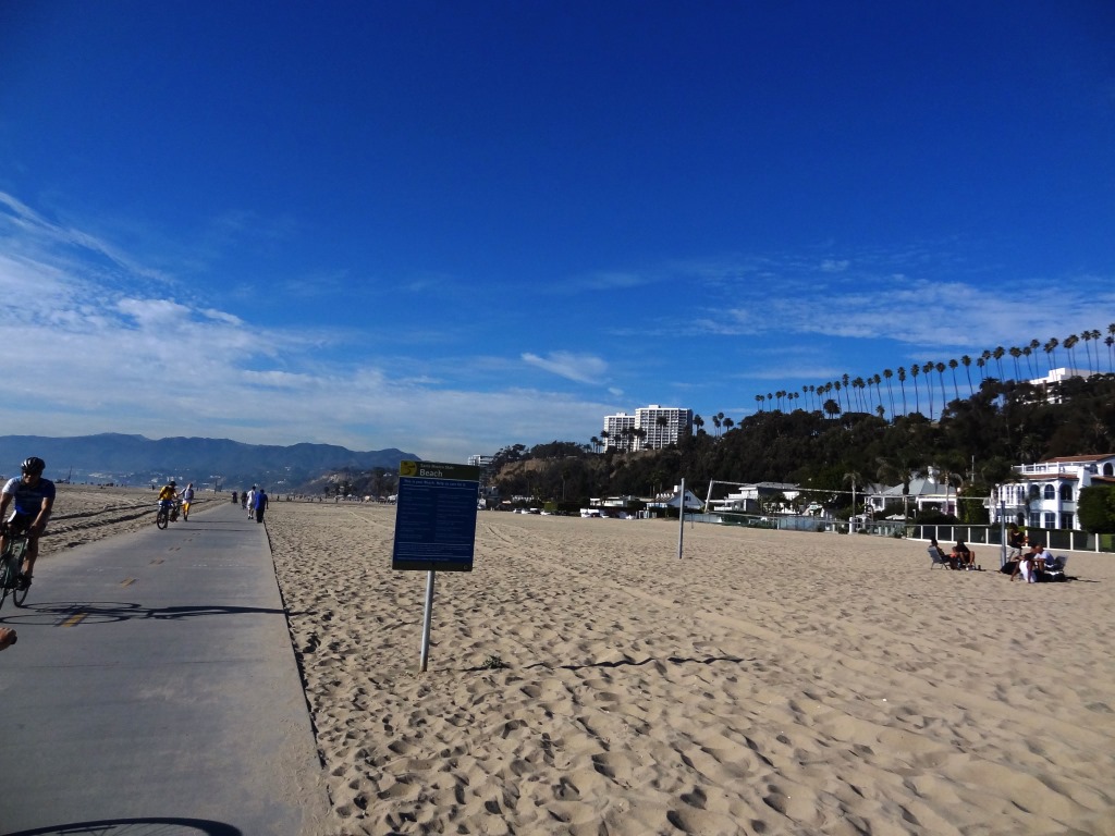 Marvin Braude Coastal Bike Path in Pacific Palisades