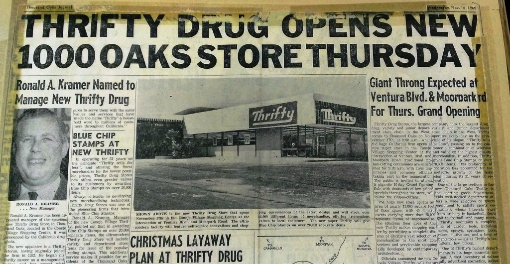 Image courtesy of Thousand Oaks Library Special Collections