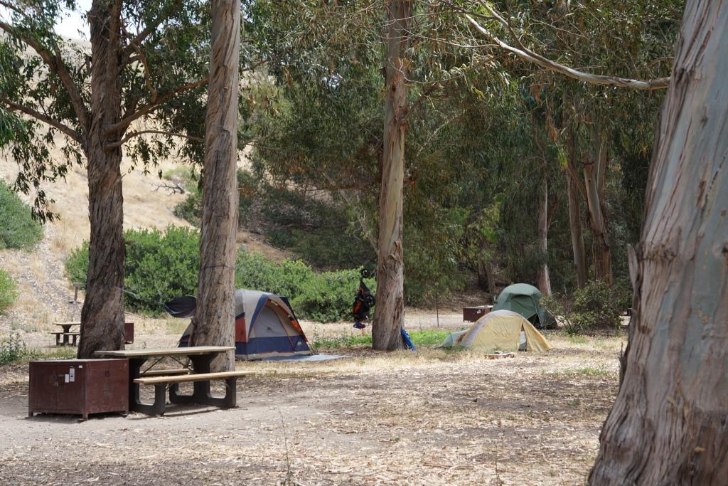 Campground at Scorpion Anchorage