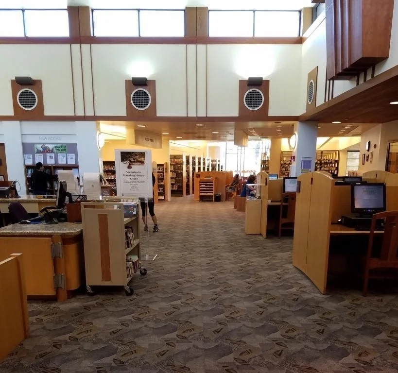 Sshhh...don't tell anyone what a nice library this is!