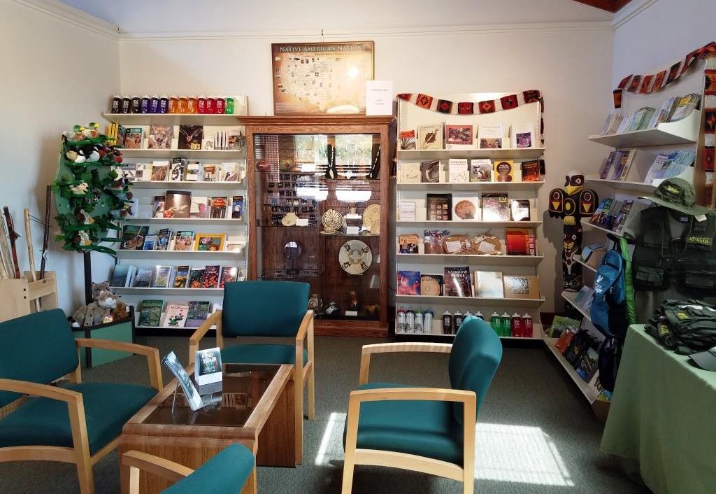 Small but nicely appointment gift shop in the Center has something for everyone.