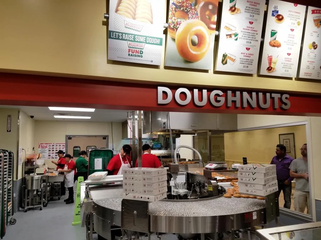 An Enjoyable Visit To The New Krispy Kreme Doughnut Shop In Oxnard
