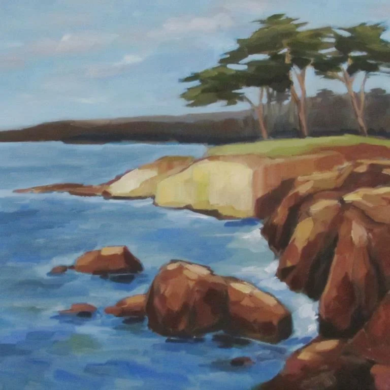 Monterey Coast, north view.