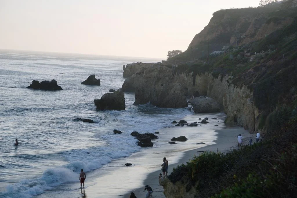 Not a lot of beach available when the tide rises in the evening, so do be careful.