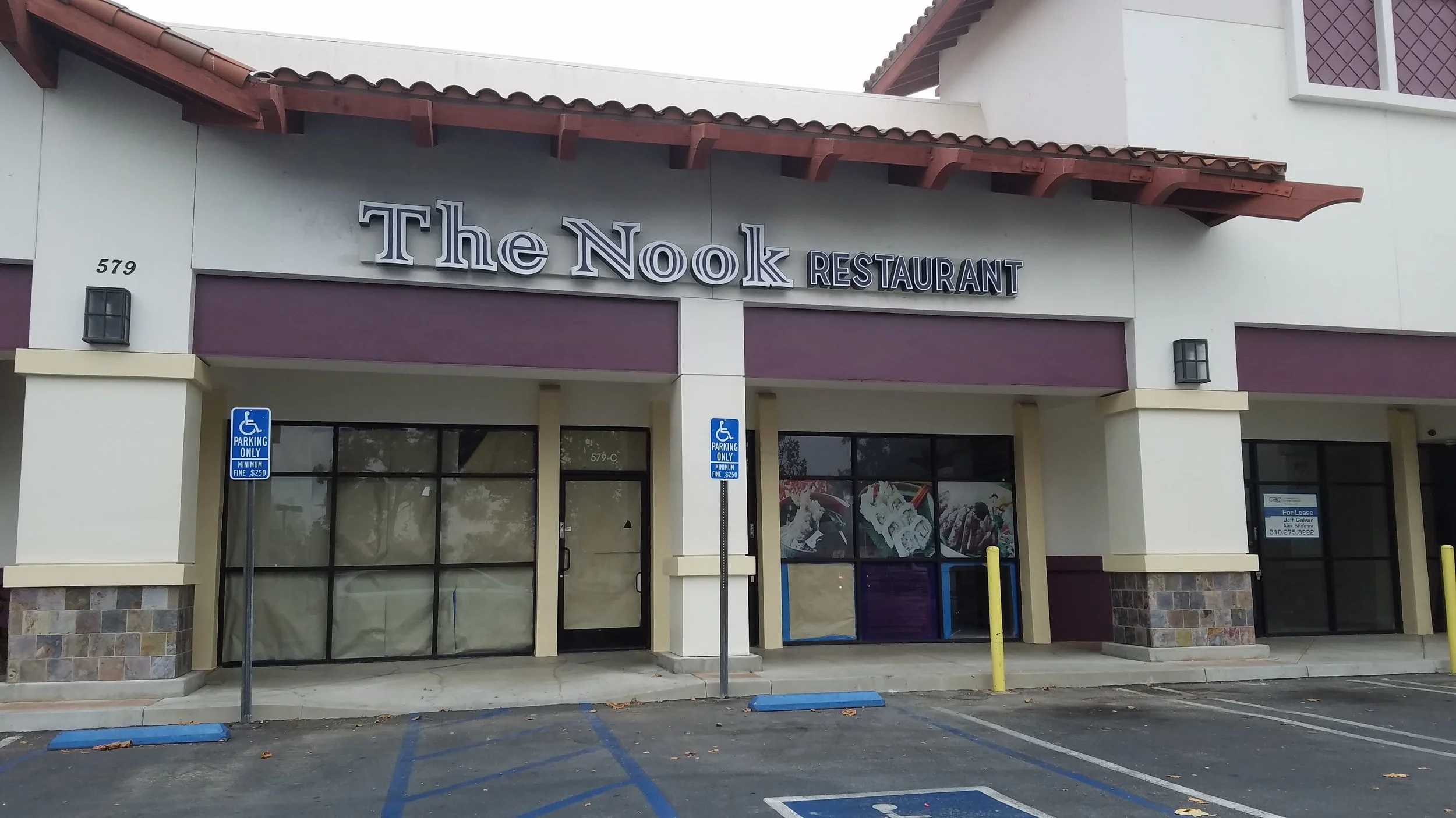 The Nook Restaurant in October 2018.