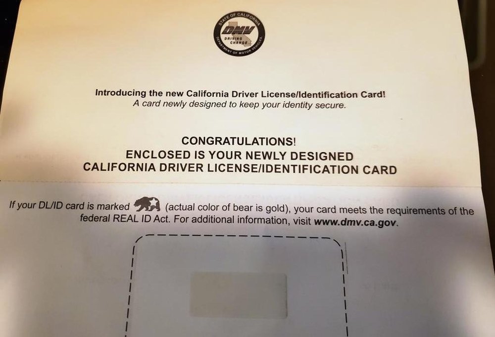 My Recent Experience Renewing My Driver S License And Getting A Real Id Card Conejo Valley Guide Conejo Valley Events