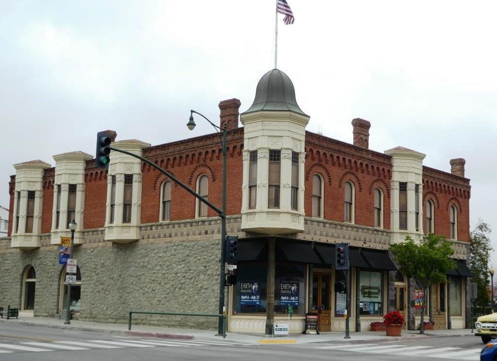 Here’s the California Oil Museum building in April 2019.