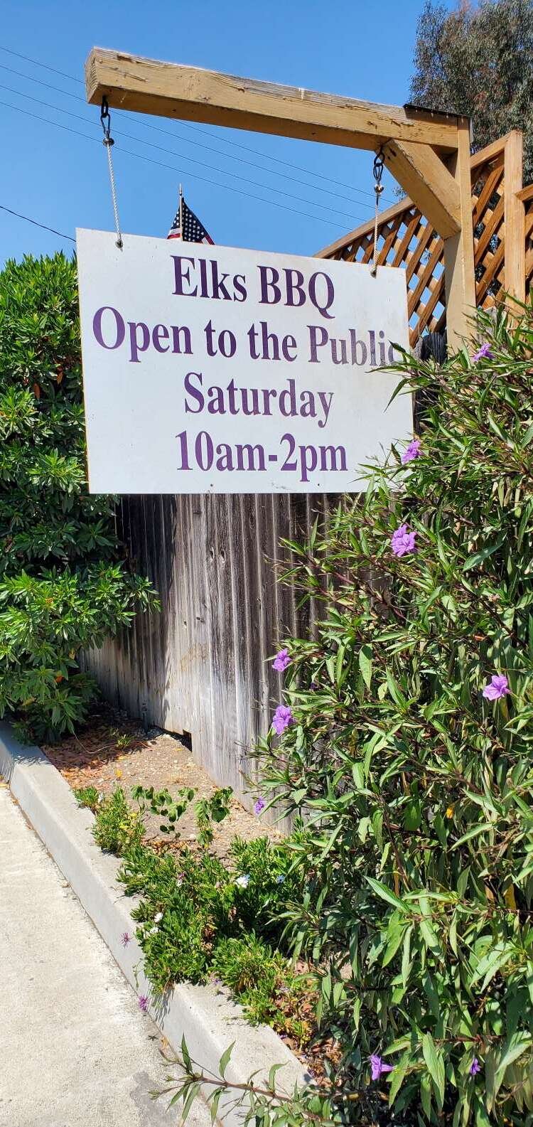 Thousand Oaks BPO Elks BBQ Open Saturdays From 10am to 2pm Every Week