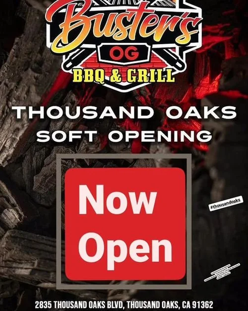 Buster's OG BBQ & Grill Now Open in Thousand Oaks — Conejo Valley Guide