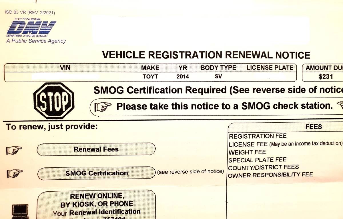 How Long Does A Smog Certificate Last  