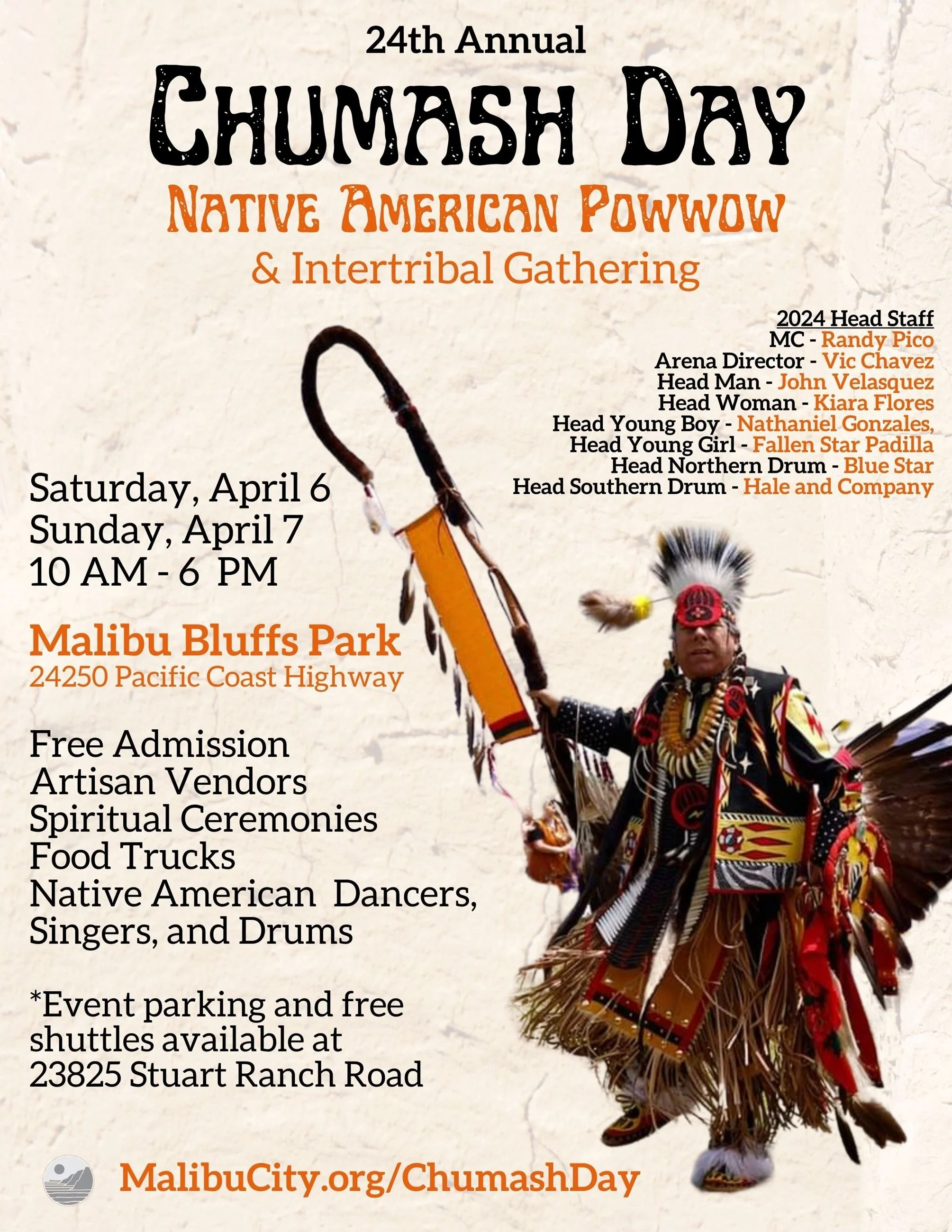 24th Annual Chumash Day Powwow and Intertribal Gathering in Malibu on