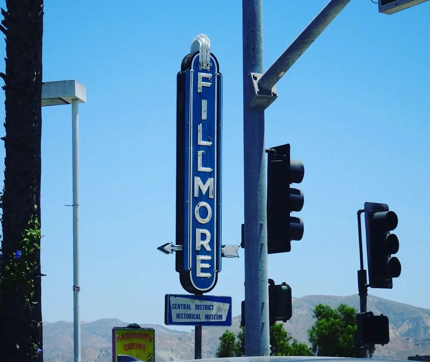 Filmore Fuil Sign City of Fillmore Neon-Lighted Sign From Pre-World War II — Conejo ...