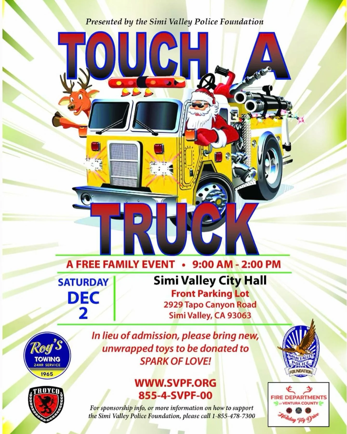 Simi Valley Police Department Touch A Truck Event on Saturday, December ...