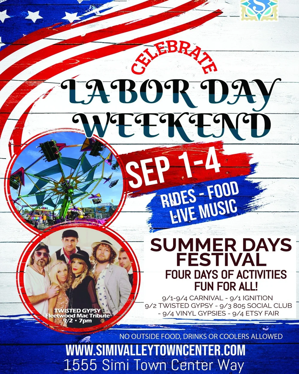 Summer Days Festival at the Simi Valley Town Center on Labor Day