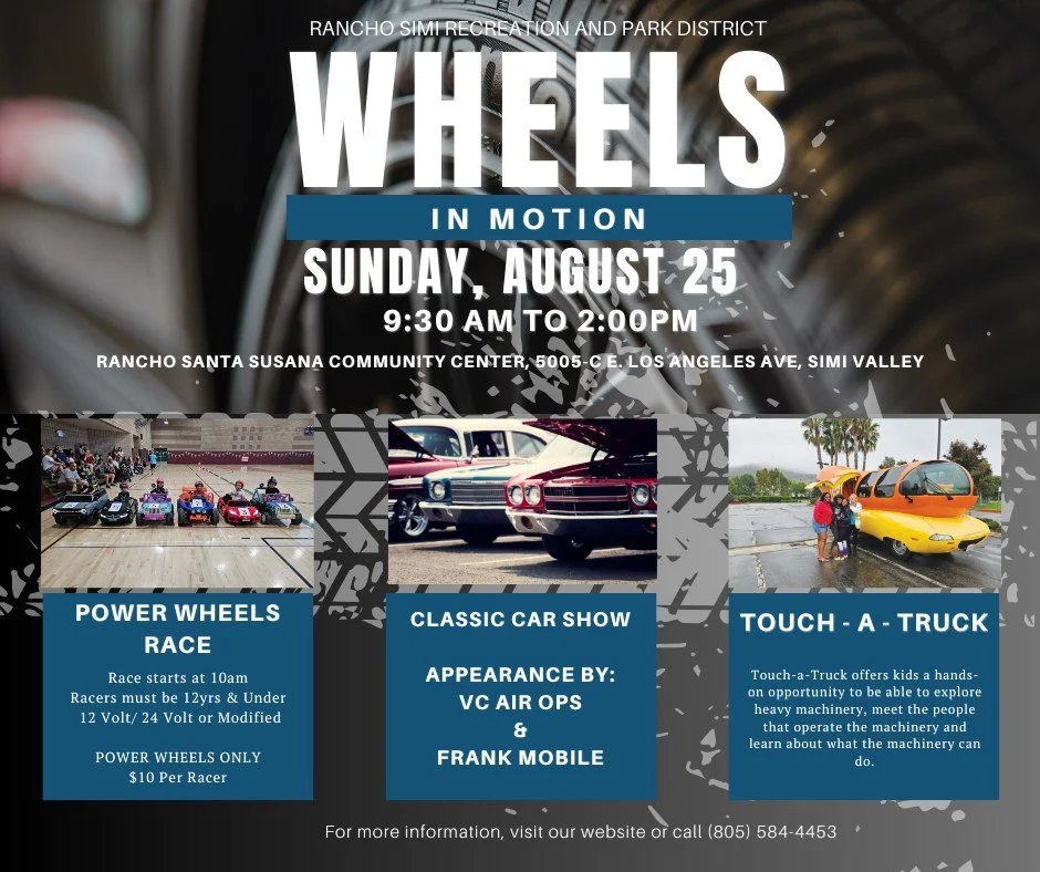 Wheels in Motion Event in Simi Valley on Sunday, August 25, 2024 ...