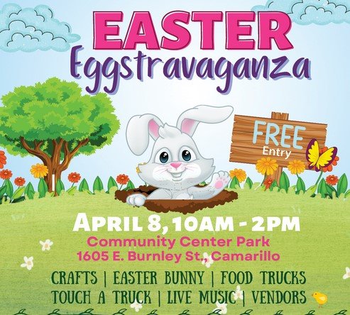 Easter Eggstravaganza Event in Camarillo on Saturday, April 8, 2023 — Conejo Valley Guide