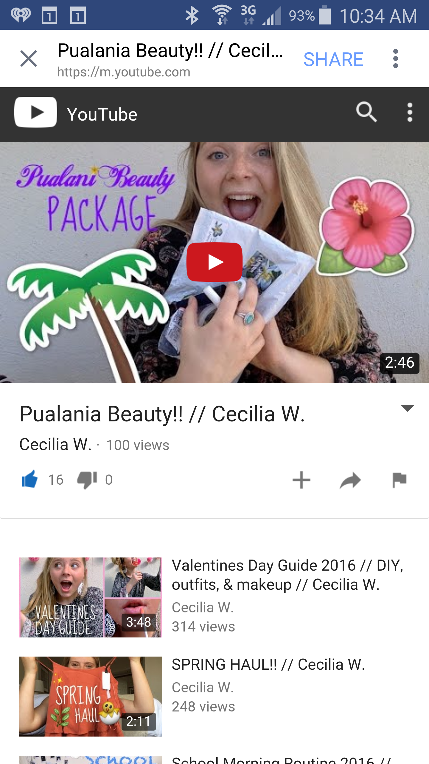Love our shoutout by @CeciliaW on Youtube!