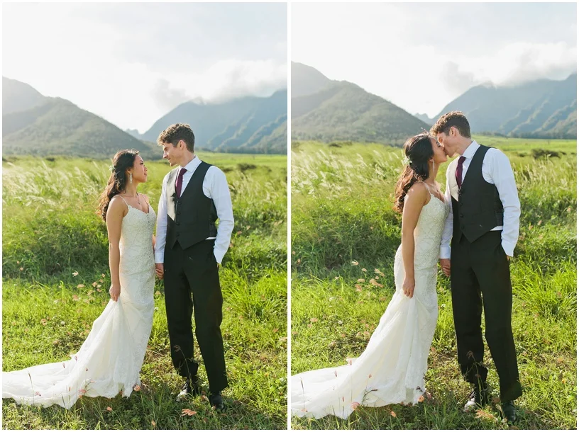 Maui Wedding photographer | Maui wedding | Little Beach | Maui Tropical Plantation