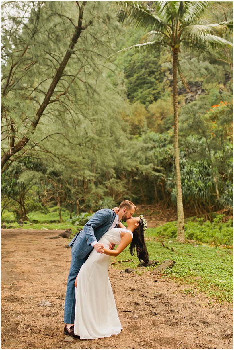 Hawaii Elopement Waipio