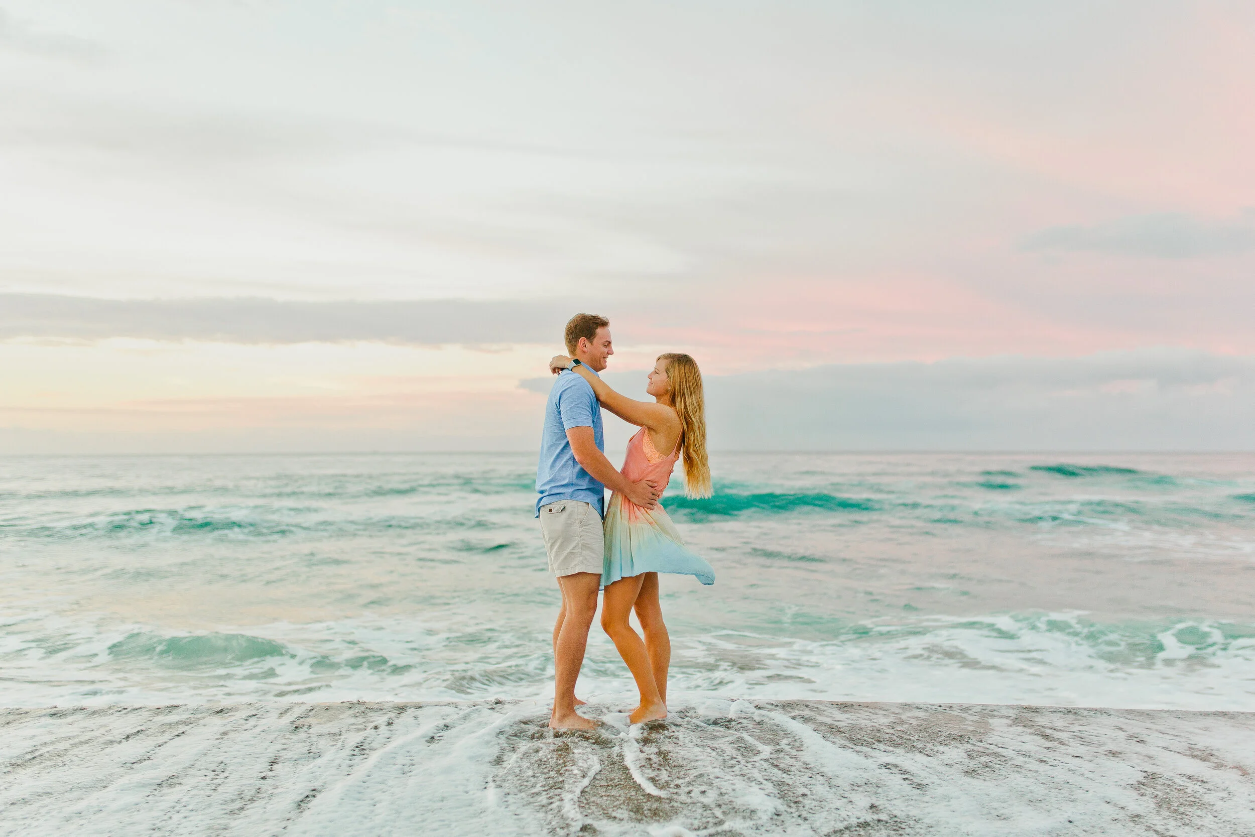 Romantic Kona, Hawaii Sunrise Couple's Session