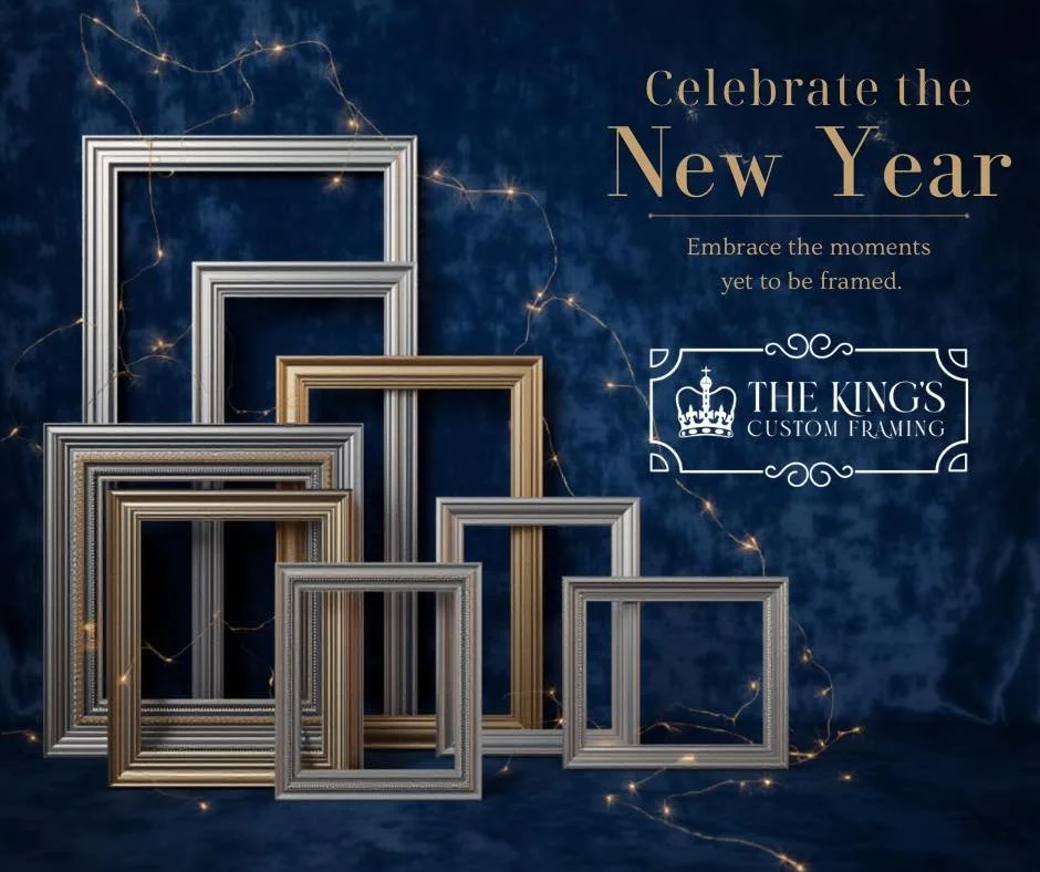 ✨ As we step into 2026, The King&rsquo;s Custom Framing would like to extend our sincere gratitude to every customer who trusted us throughout the past year. Your support has allowed our team to grow, improve, and continue doing what we love.

We loo