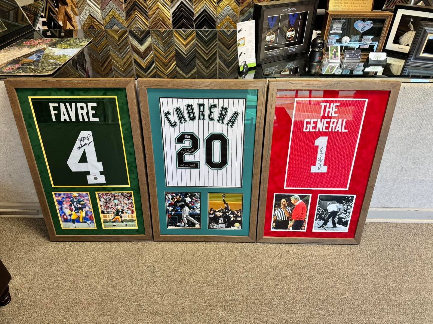 Jerseys! 

#thekingscustomframing #custompictureframing #smallbusinesses #veteranowned #pinehurst #pinehurstliving #moorecountync