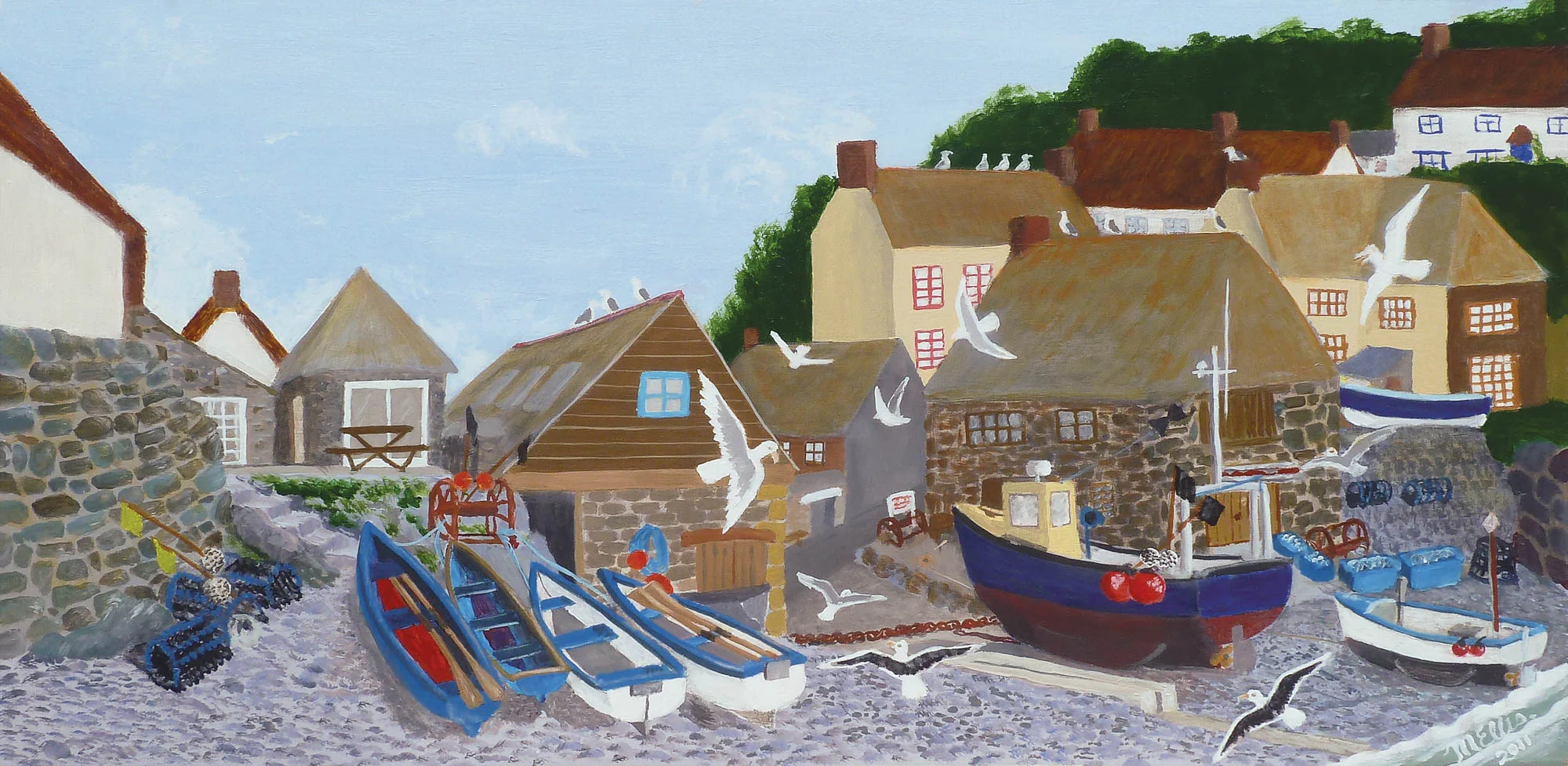 Six Boates In Harbour-2.jpg