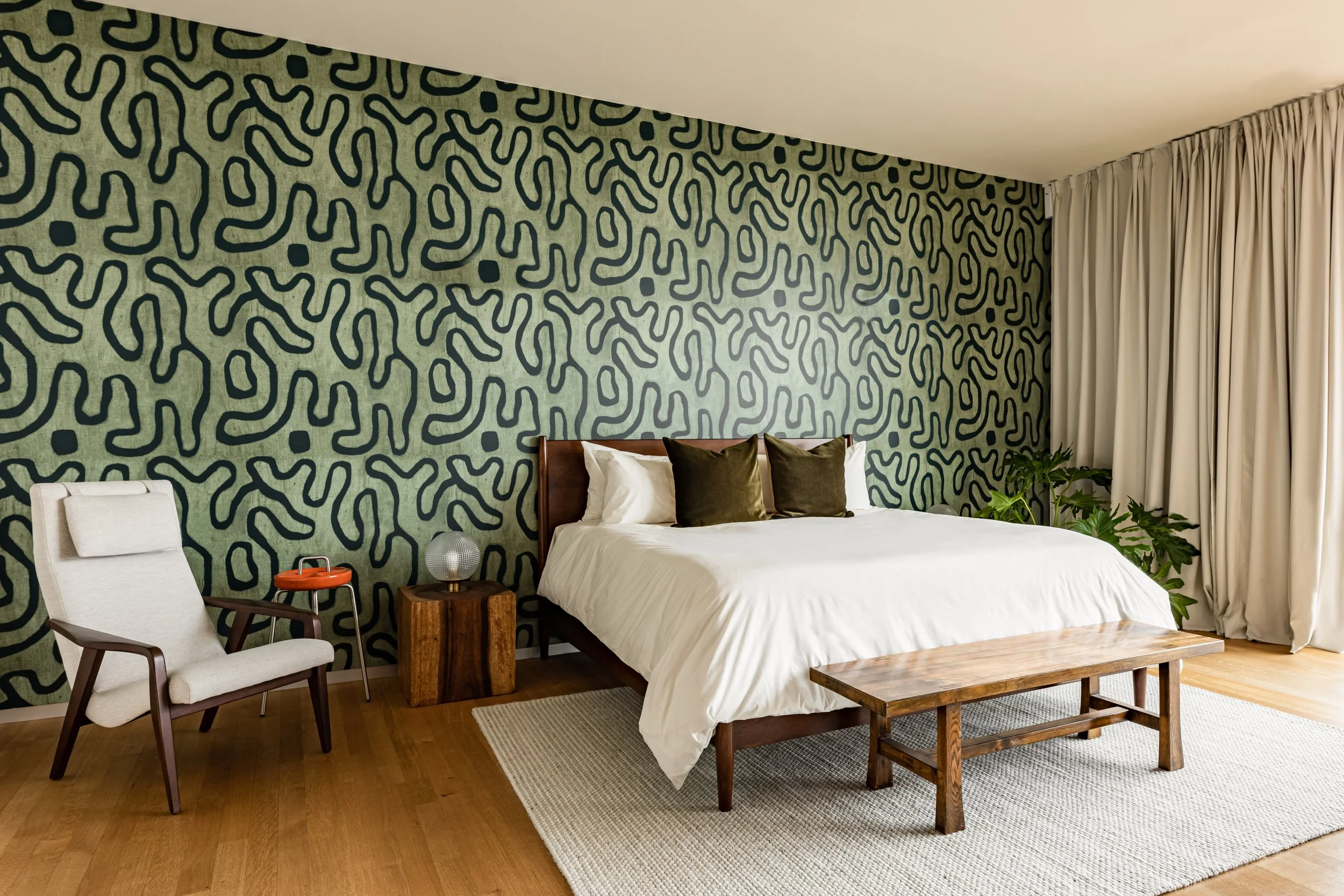 07 - Houseplant Airbnb - Bedroom - Credit Stephen Paul and Hogwash Studios.jpg