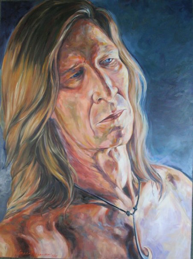 Mr. Magnusen, 48x36x3 oil on canvas