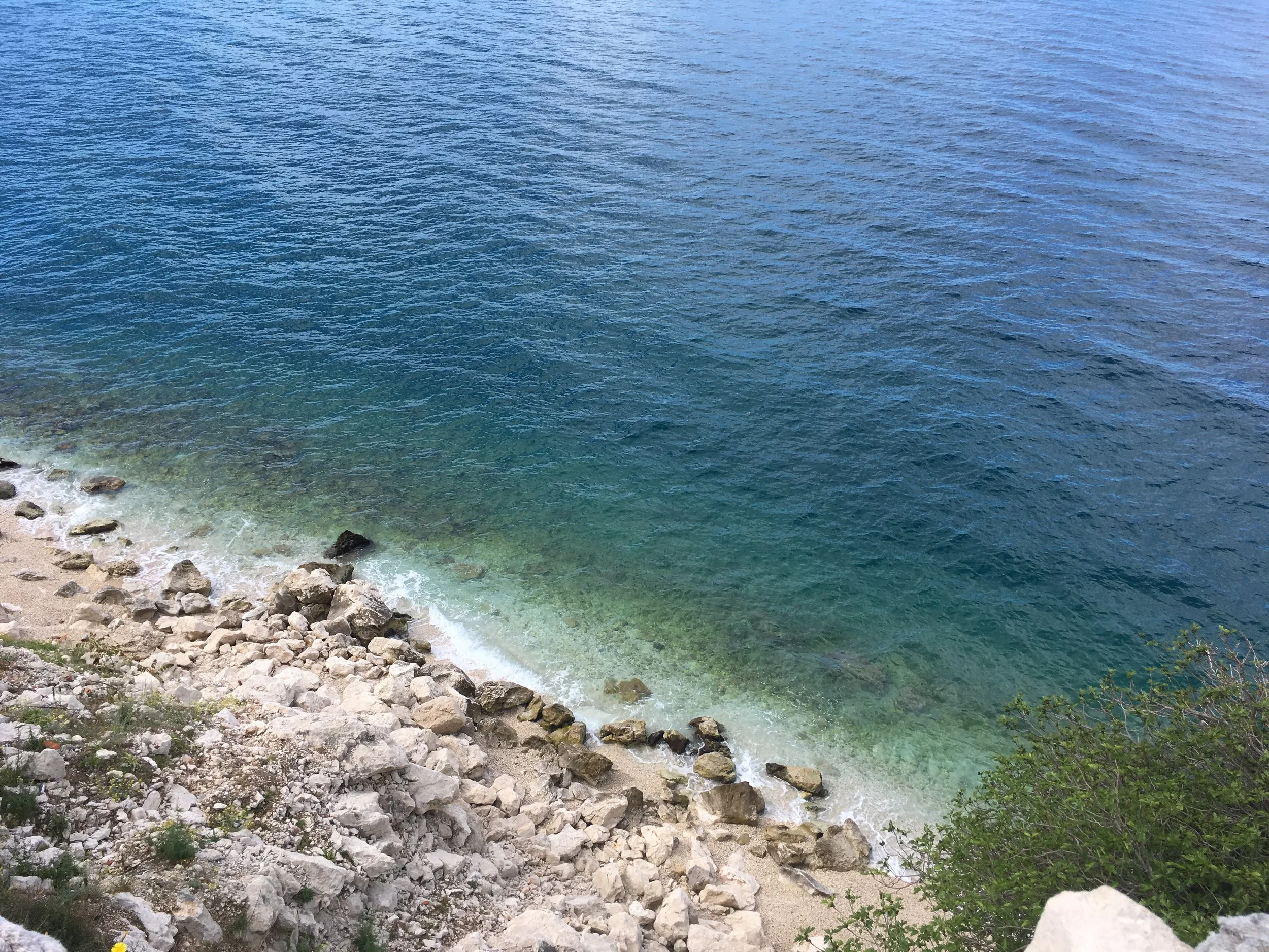 Somewhere between Ston and Split