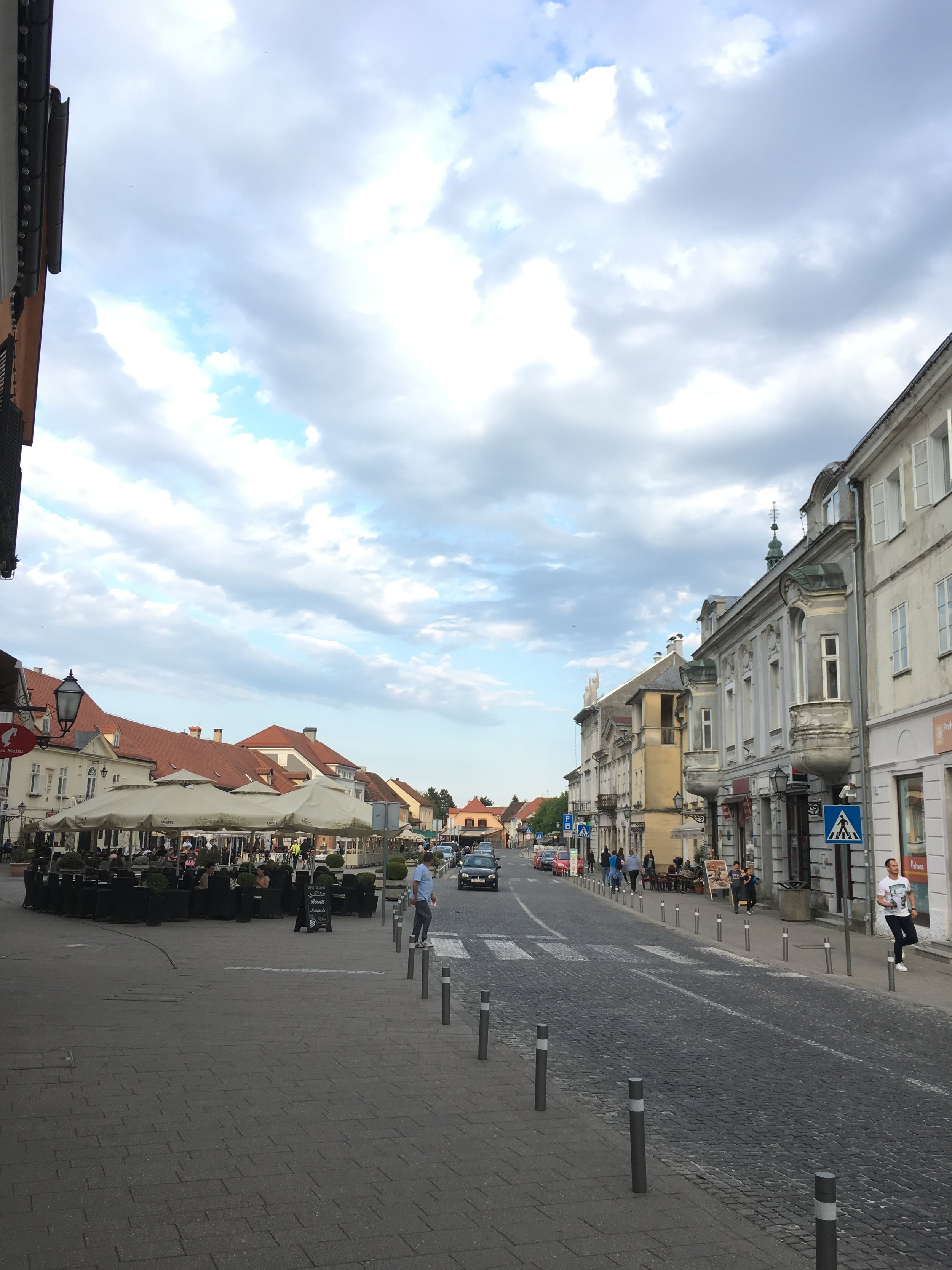 Patio restaurants and cafes of Samobor