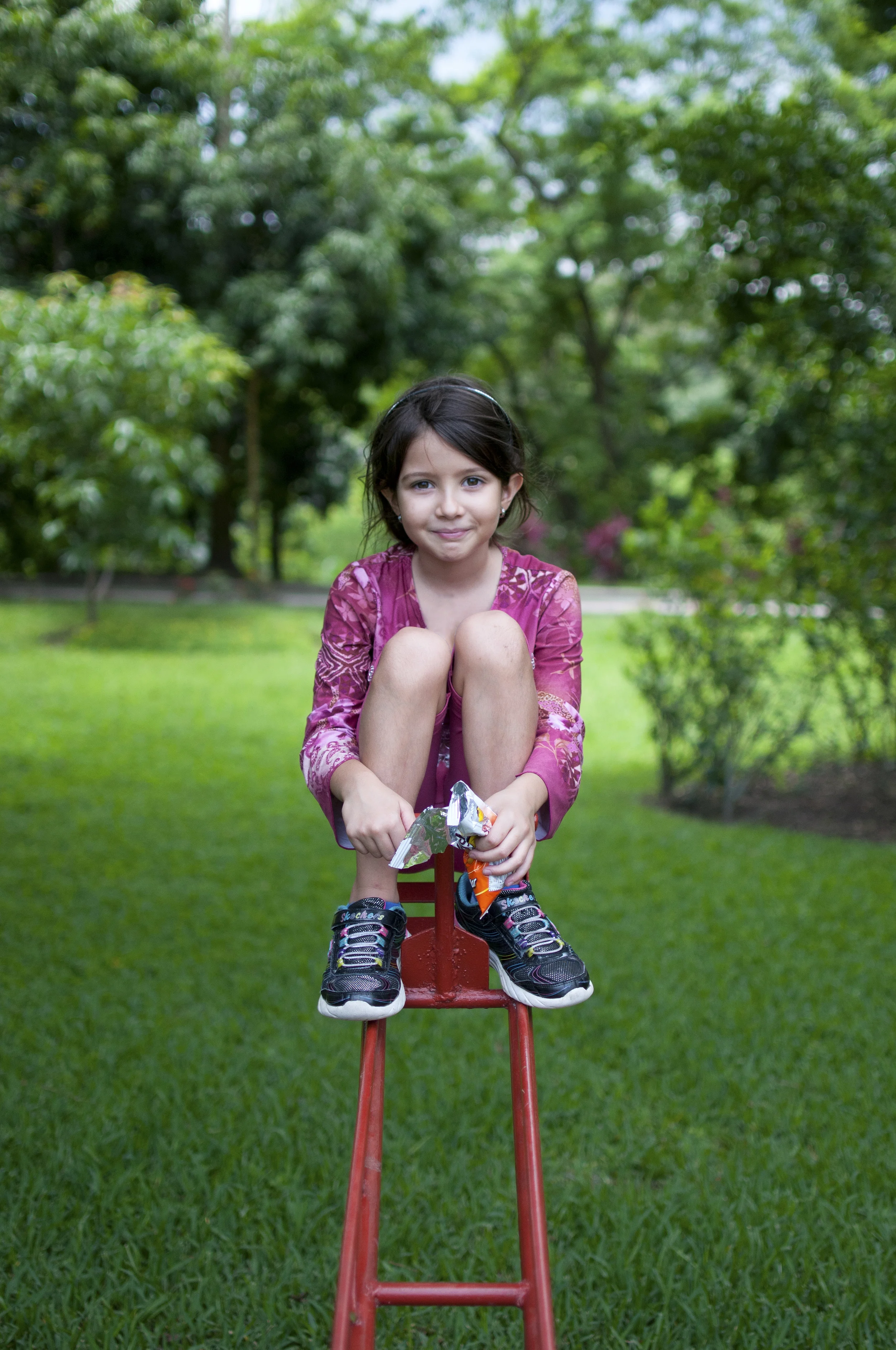 Lovely, tottering Grace