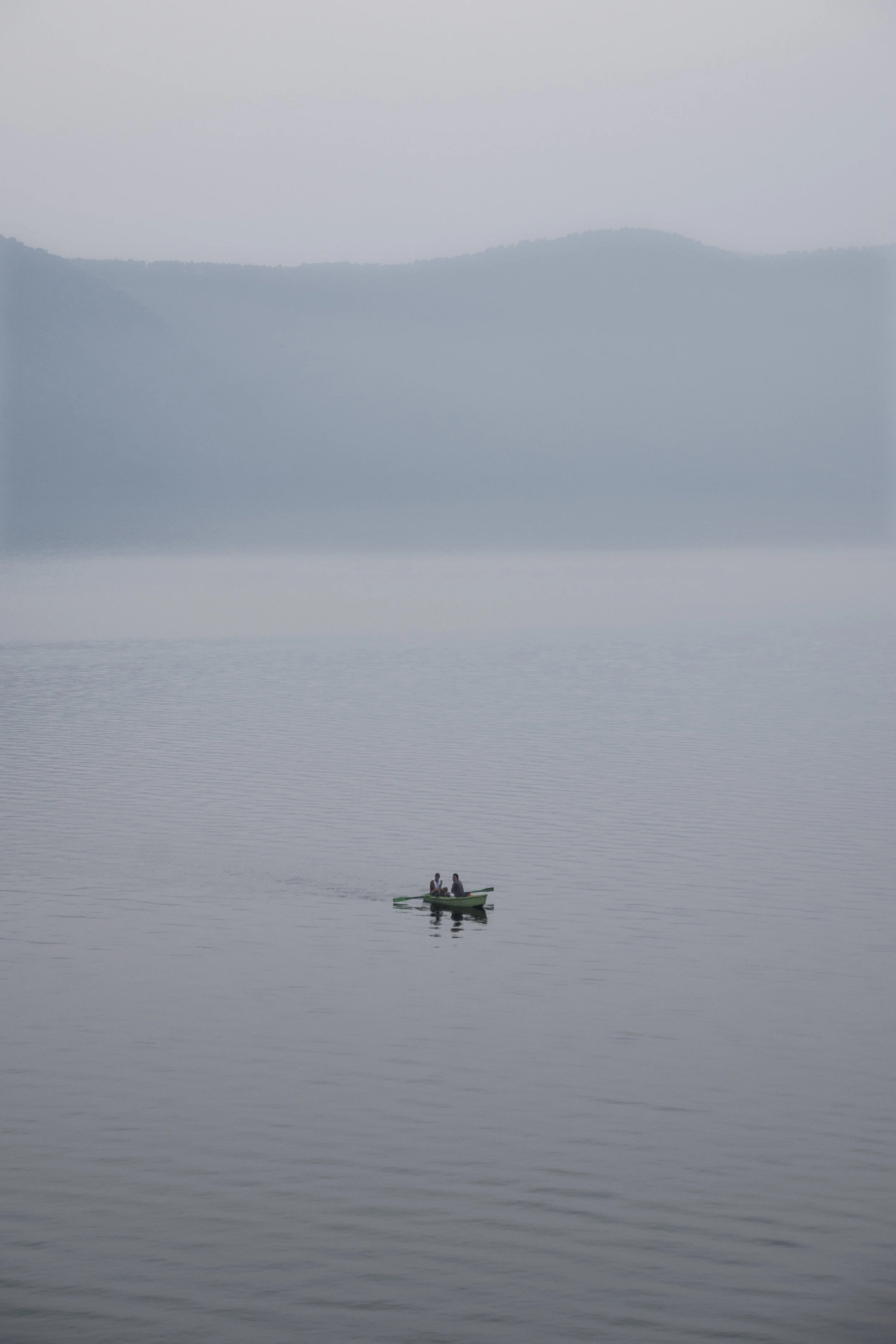 The Only Boat on the Lake