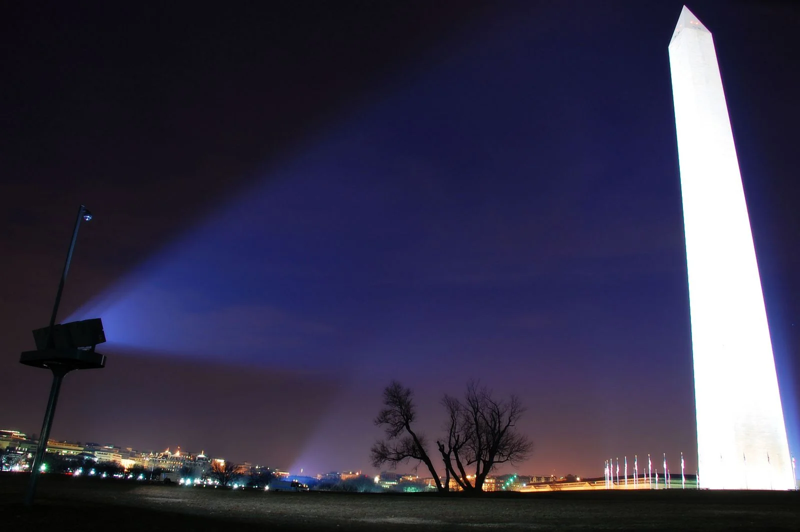 Washington Monument on a Cold Morning