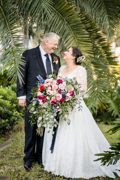 Vibrant Fairytale Florals from Una + Scotty's Savannah Wedding at La Scala  — Ivory & Beau