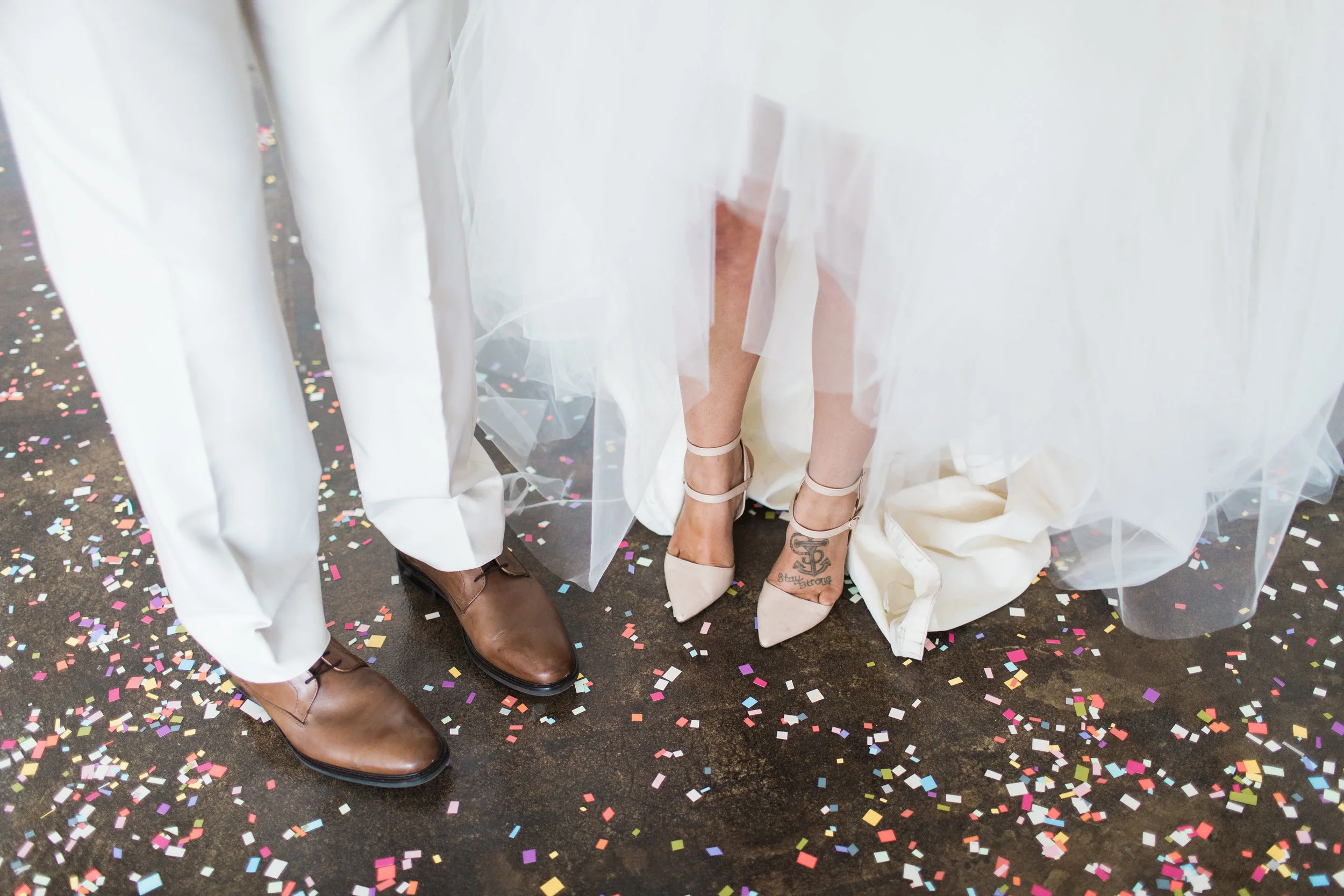 wedding shoes ivory dress