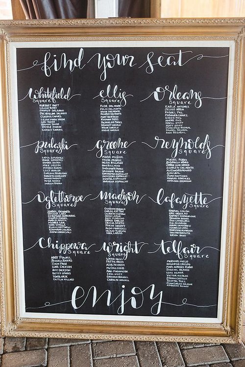 Guest Post: 12 Artistic Seating-Chart Displays for Your Wedding — Ivory ...
