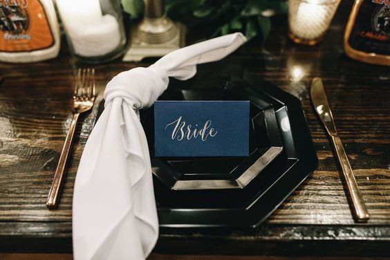 Wedding Seating Chart And Place Cards