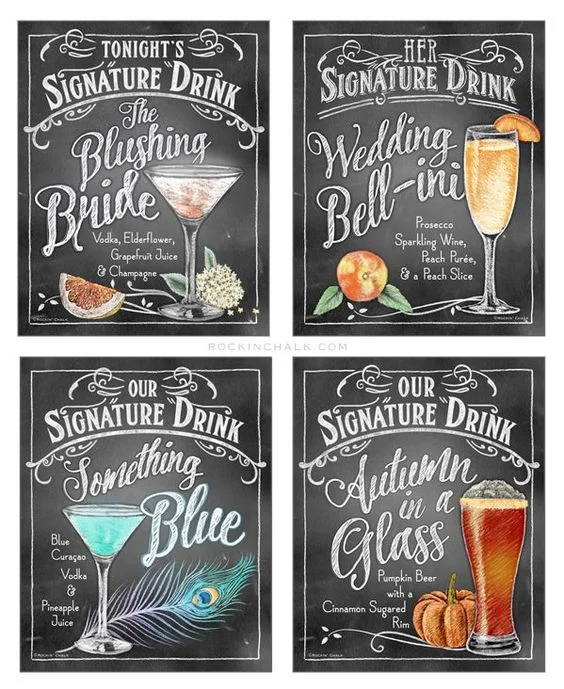 Couples Signature Beverage Ideas for Your Wedding — Ivory & Beau