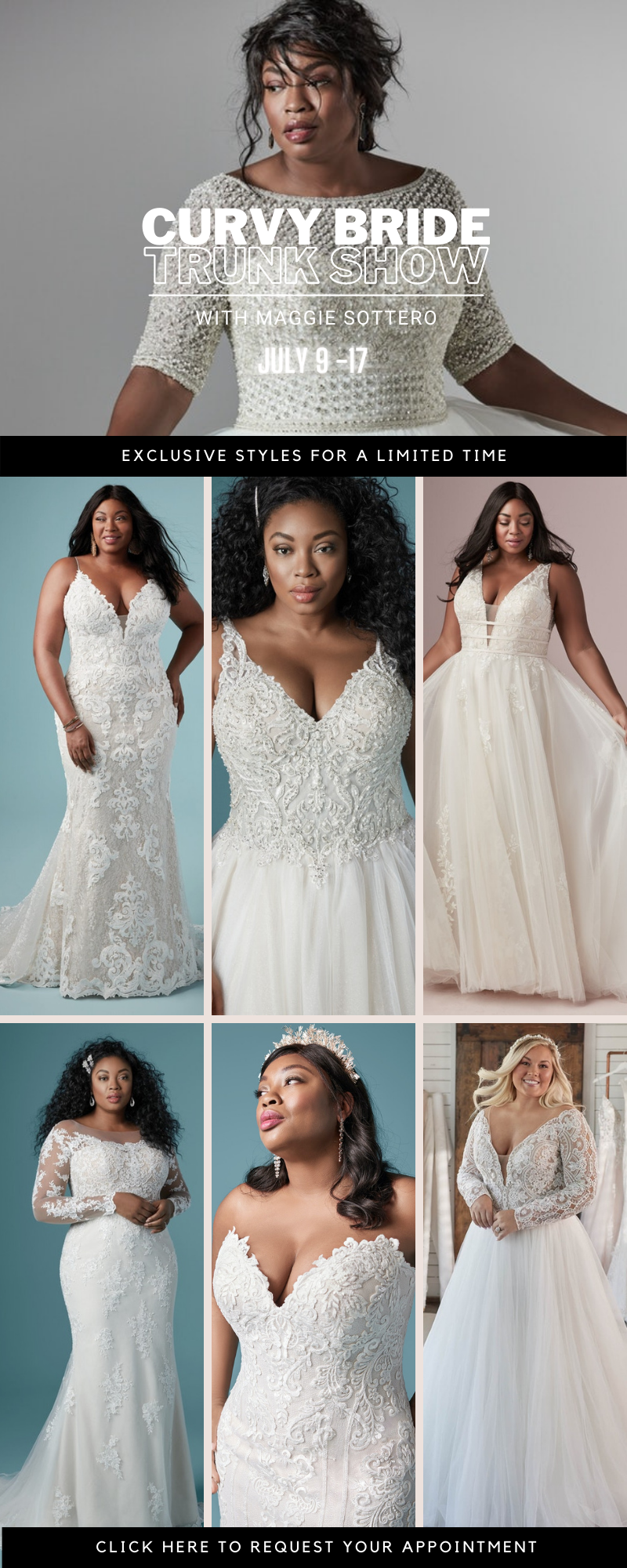 Curvy Bride Trunk Show with Maggie Sottero — Ivory & Beau