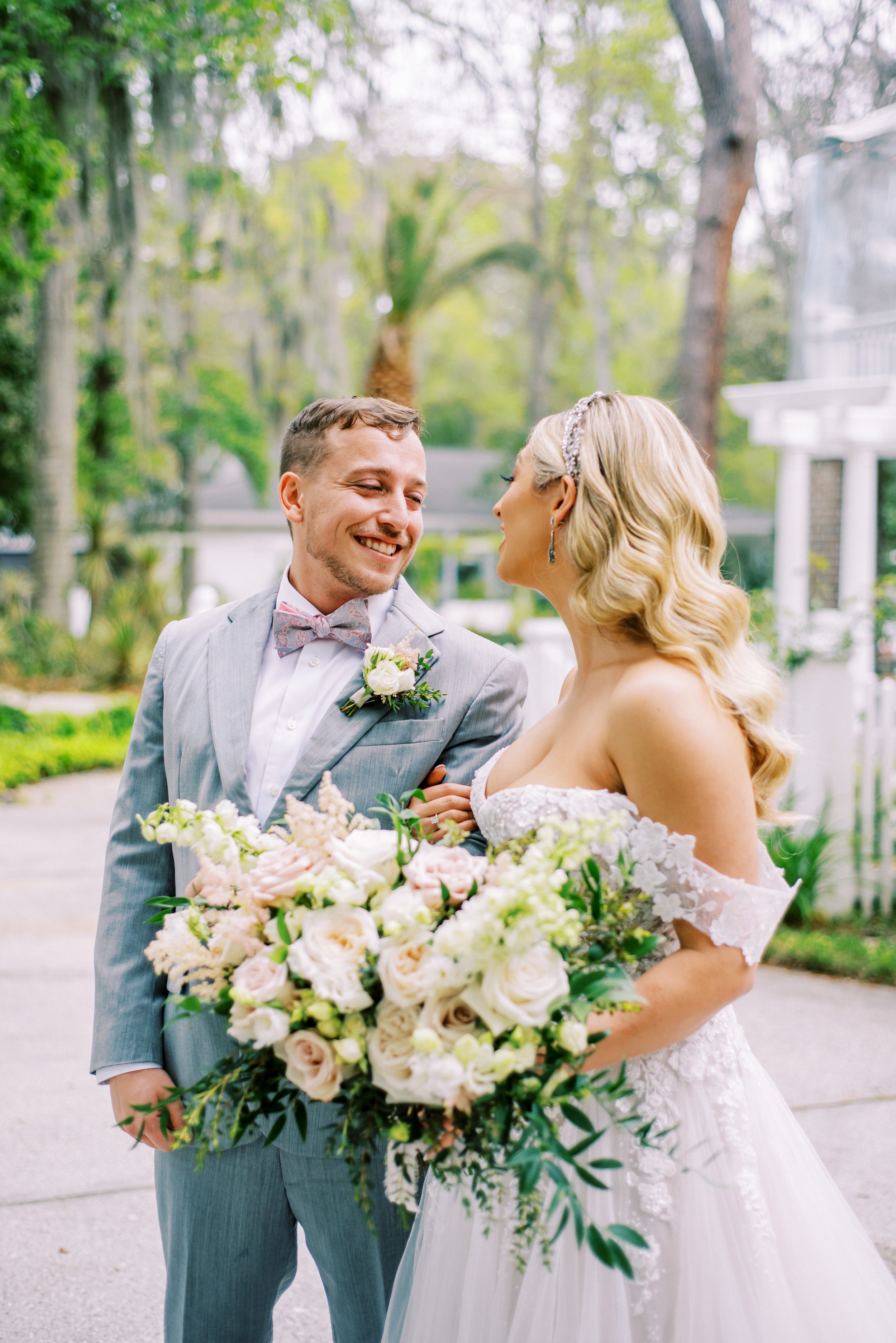 spring bridal bouquet