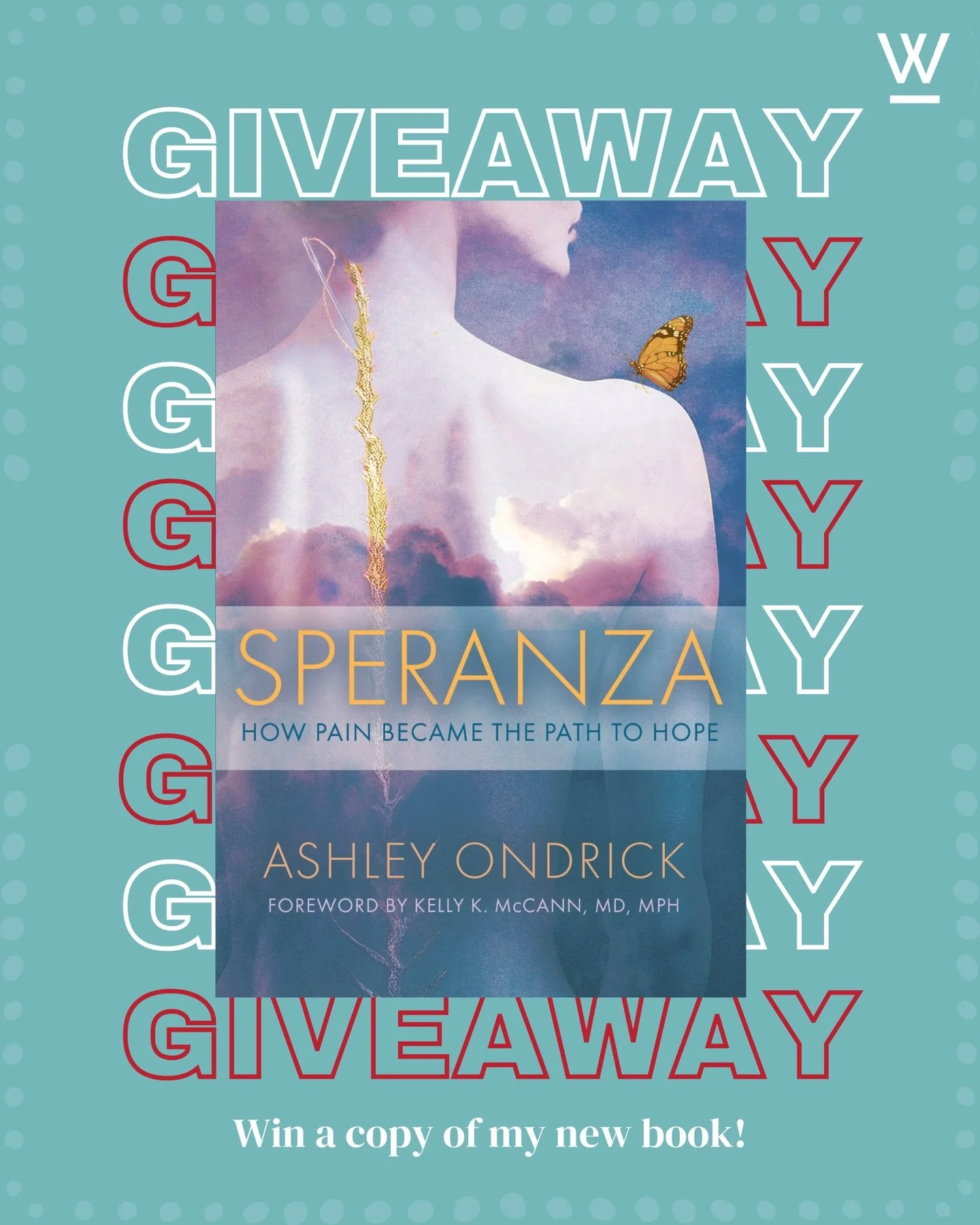 It&rsquo;s Speranza Giveaway time!!! I&rsquo;ve had the privilege of working with @weavinginfluence for the launch of my book and they are giving away a copy to one lucky winner! The link is in my bio and you have until midnight on Monday 5/4 to ente