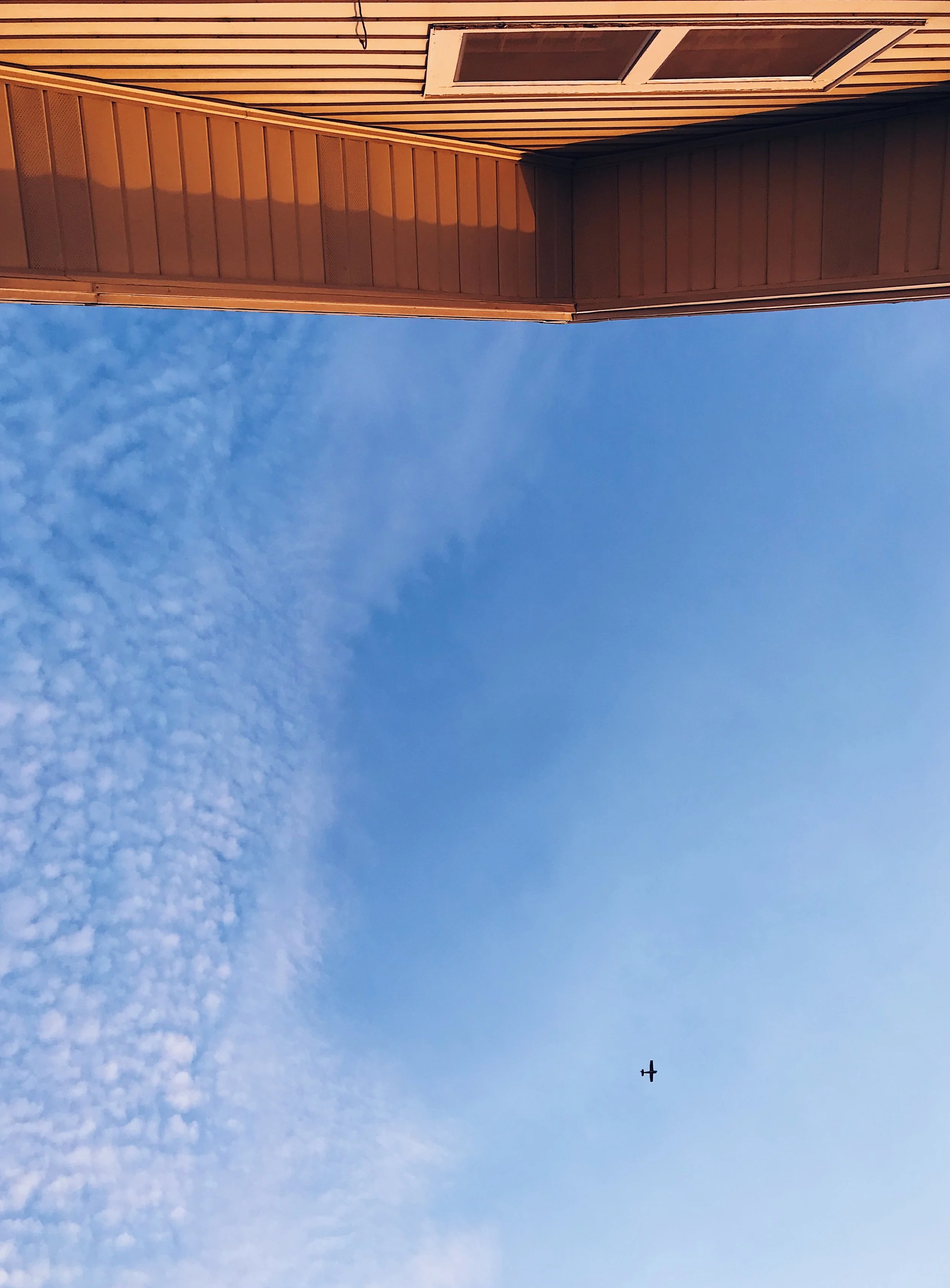  Sunset on the back deck. July 5, 2018. iPhone 7. 