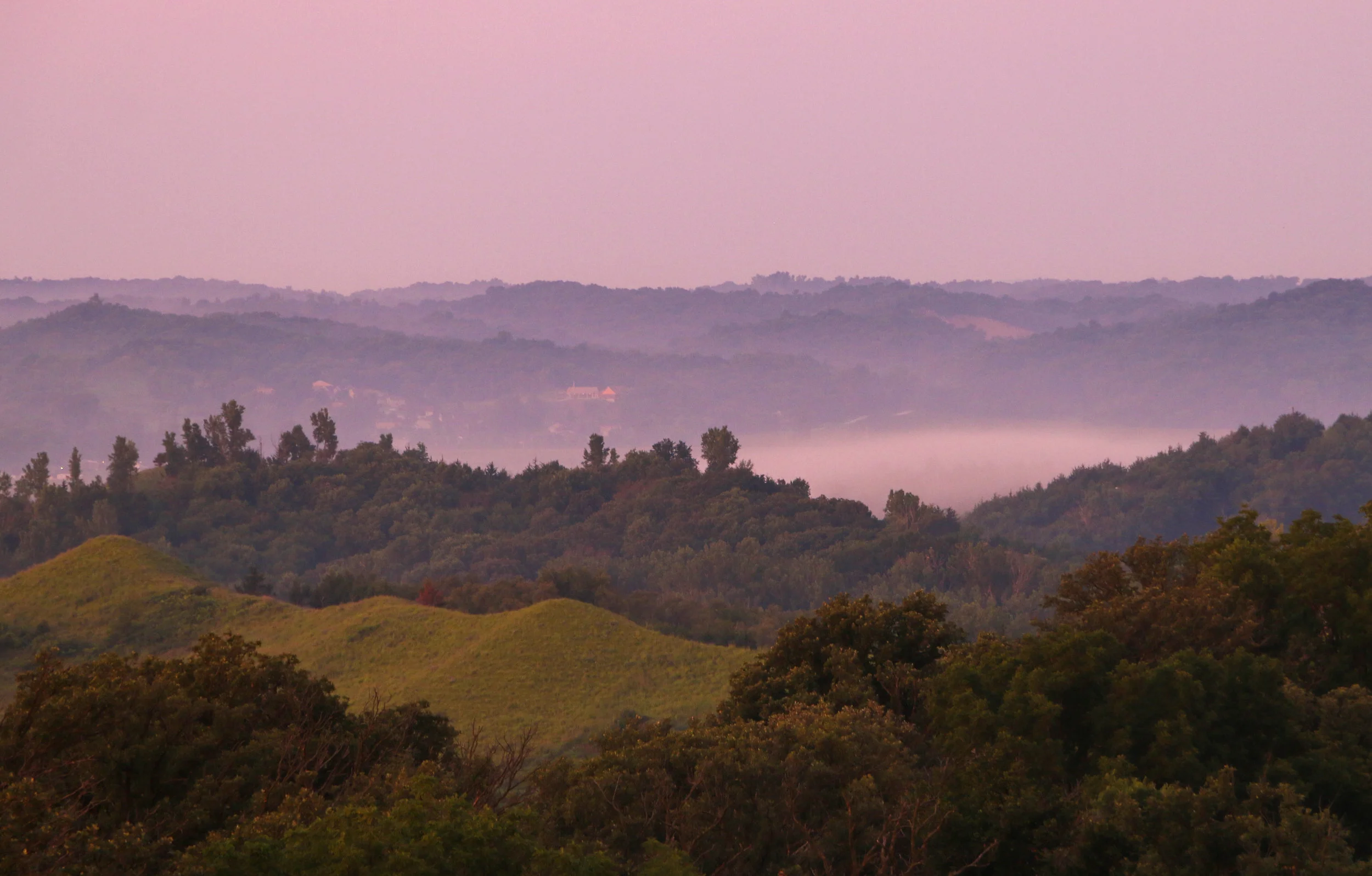 Sunrise, Loess Hills.