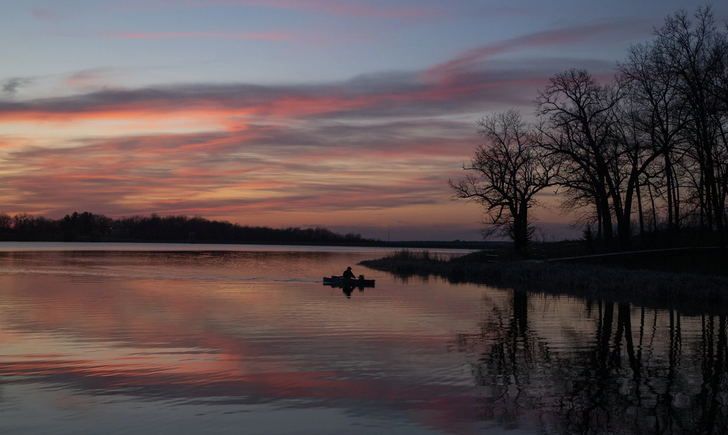  Return to shore, Maffitt Reservoir, Iowa 
