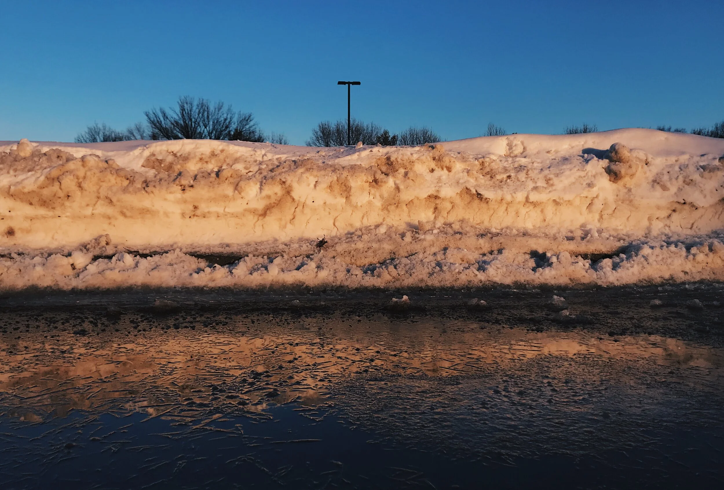  Parking lot thaw. Jan. 25, 2020. iPhone 7. 